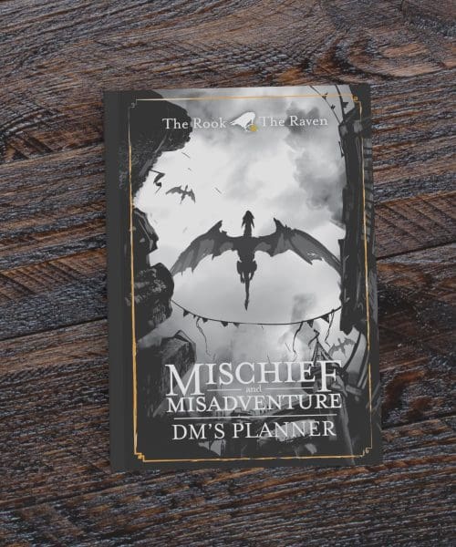 Mischief and Misadventure Dungeon Master's Planner for Dungeons & Dragons